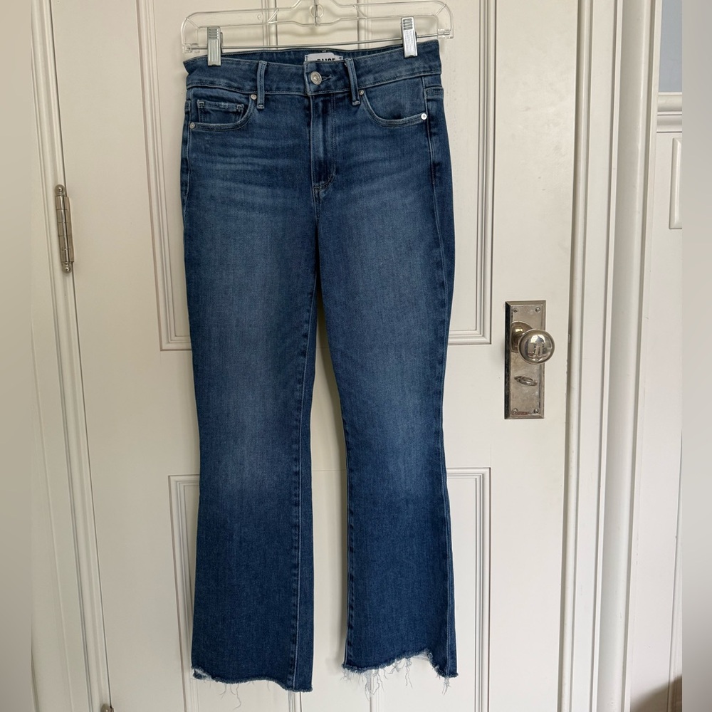 PAIGE Colette Crop Flare Jeans